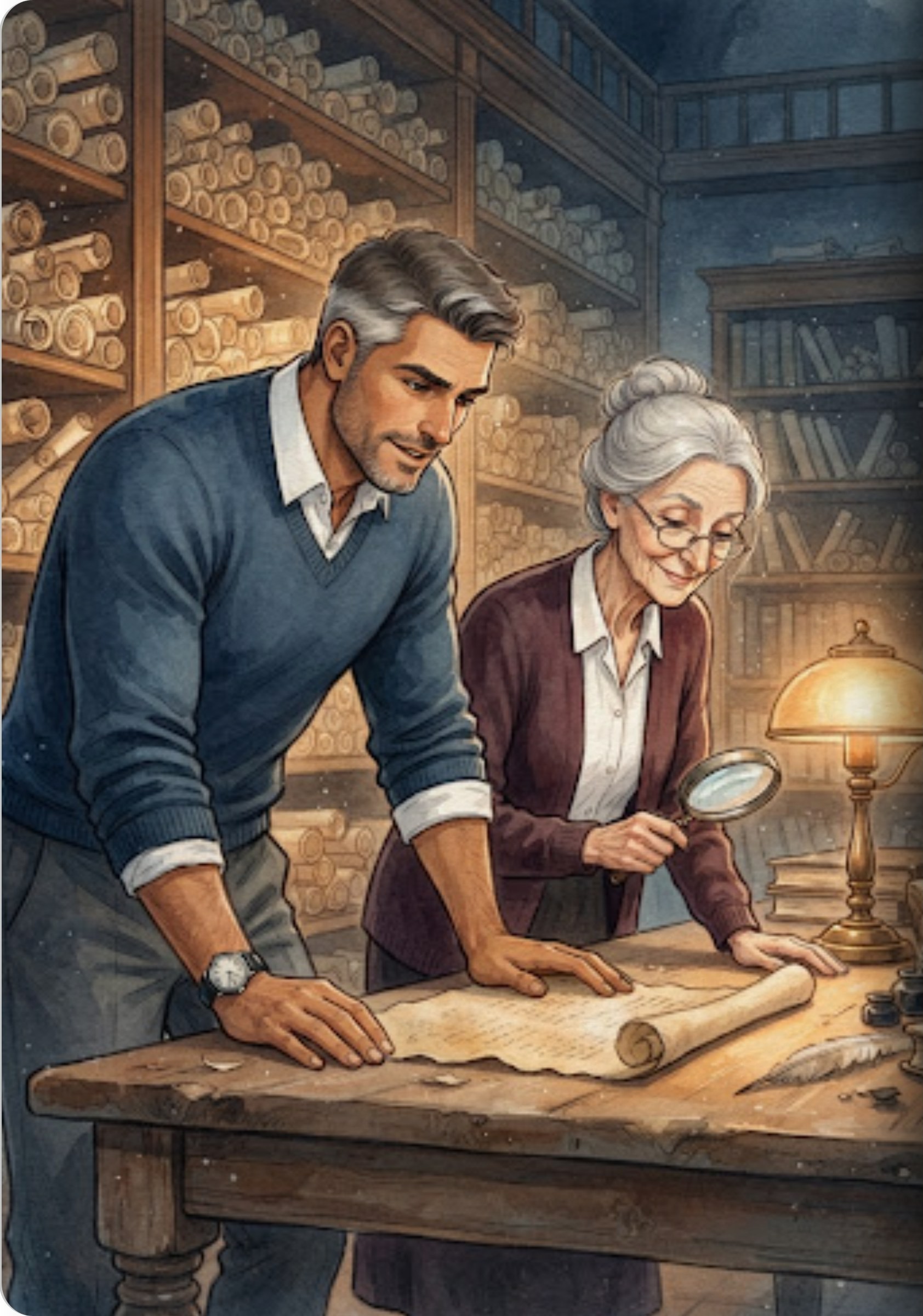 Illustration III — The Secret of the Niña and the Pact of Amalfi