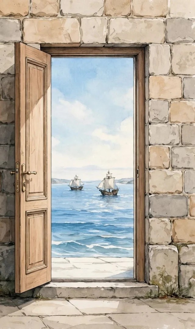La terza porta: il mare aperto